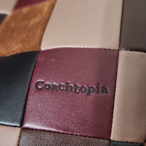 Coach Alter Ego Crescent Shoulder Bag patchwork multi 2 - Picture 2 of 7